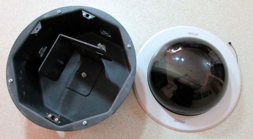 Pelco Ceiling Dome Camera Housing Black Bubble Smoked Window Model DF8A-0 USED