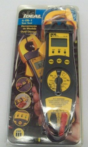 Ideal 61-702 4-IN-1 Multimeter/Clamp Meter