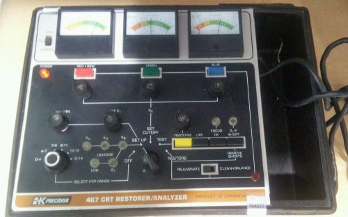 Vintage bk 467 crt restorer/analyzer tester for sale