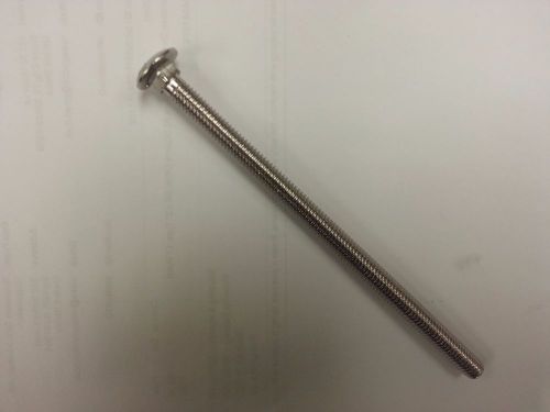 Stainless Steel Carriage Bolt  5/16&#034;- 18 X 5&#034;. Qty:4 pcs