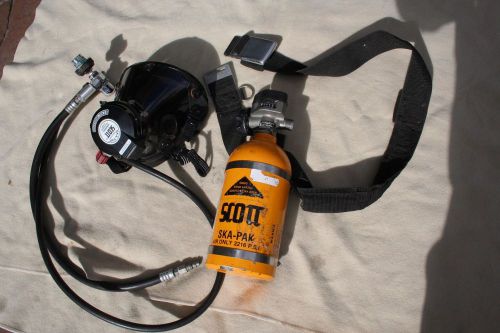 Scott Air System Ska Pak Regulator Mask 2216 psi Fire Rescue Safety