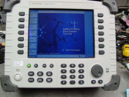 Agilent E7495A Spectrum / Antenna Analyzer 10 MHz-2.5 GHz with canvas carry case