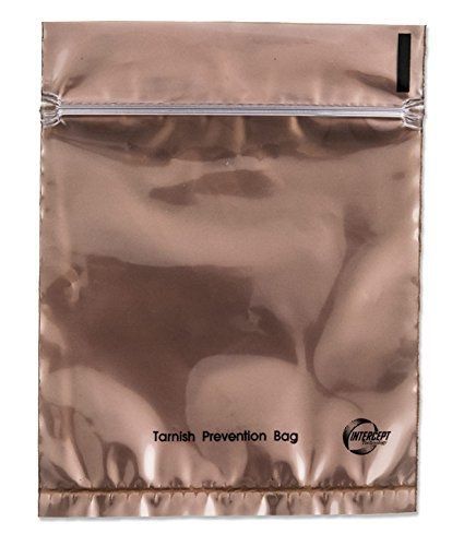 JewelrySupply Anti-Tarnish Zip Top Bags 4&#034; x 4&#034; (Package of 10)