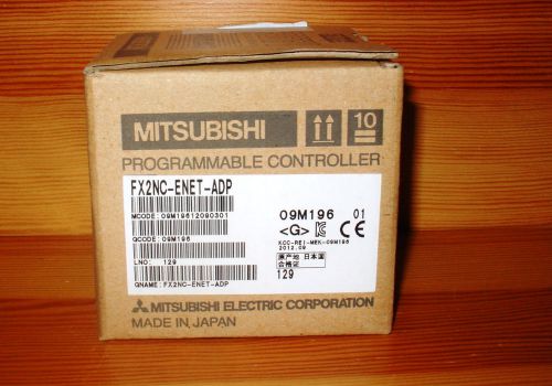 * NEW * Mitsubishi MELSEC FX2NC-ENET-ADP Ethernet Communications Adapter