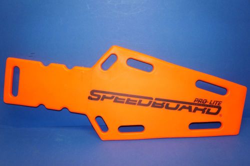Speedboard Pro-Lite Short Board Spinal Immobilization Backboard Orange