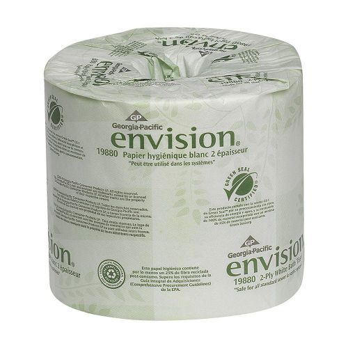 4 pack jumbo large 4&#034; roll toilet paper tissue 2-ply commercial bathroom office for sale