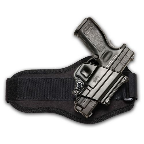 Fobus SP11BA Black Compact Ankle Gun Holster Fits Springfield Xd Compact