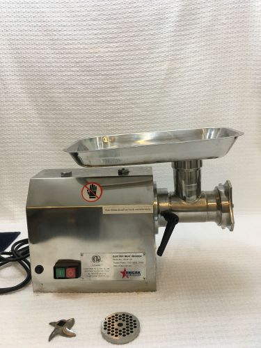 Meat grinder omcan bsm12a professional grade stainless steel -1 hp, model# 23580 for sale