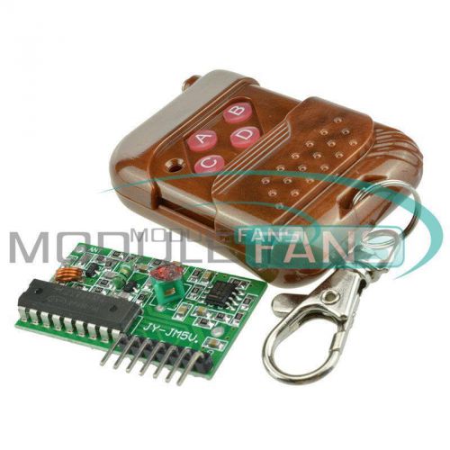 2PCS IC 2262/2272 4CH Key Wireless Remote Control 315MHZ Receiver Module Arduino