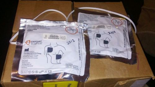 2-Cardiac Science EXPIRED G3 Adult AED Pads (Electrodes) 9131-001 -TRAINING ONLY