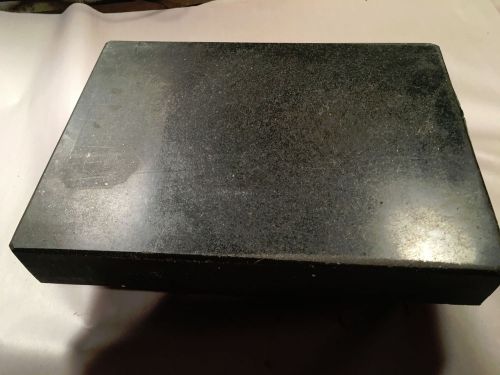 NICE GRANITE Surface Plate  SMALL SIZE 9&#034;X 12 &#034; MACHINEST TOOL LATHE MILL