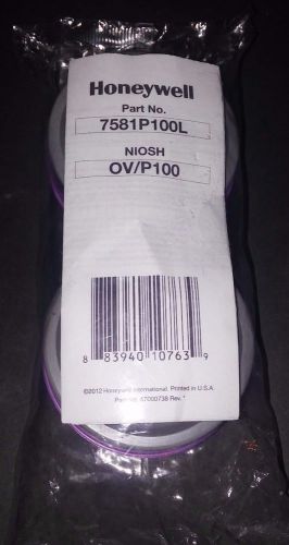 North Honeywell Part Number 7581P100L Respirator Cartridge-Filter!