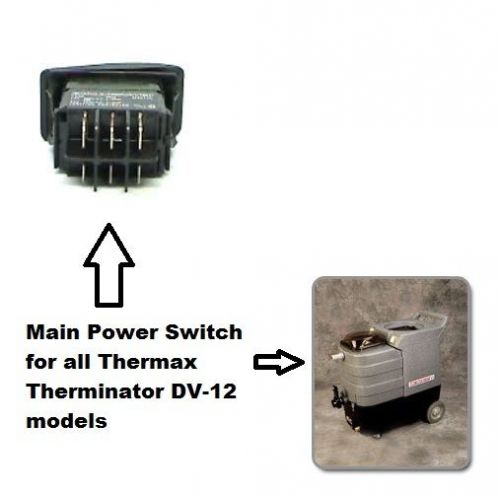 Thermax Therminator DV-12 Main Power Switch NEW