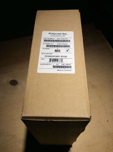 Polycom soundpoint ip330 new in the box for sale