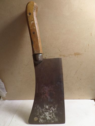 Vintage Foster Bros. No.8  Meat Cleaver Arrow Trade Mark, Error Logo