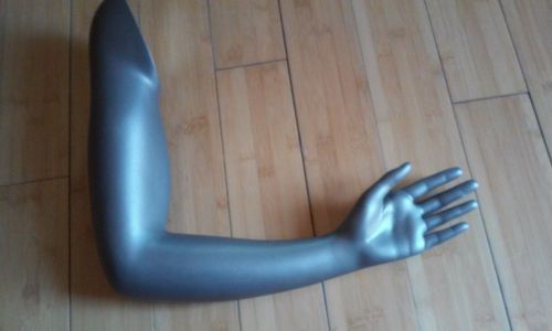 GRENEKER mannequin torso T55 Left arm model JESSICA dark gray - silver