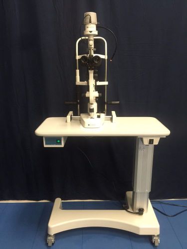 Refurbished lumenis cso 990 two step haag streit style laser slit lamp w table for sale