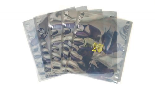 500 ESD Anti-Static Shielding Bags, 8&#034;x10&#034; in (Inner Diameter) Open-Top,3.1 mils