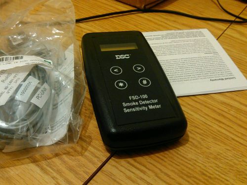 DSC FSD-100 smoke detector sensitivity meter new in box