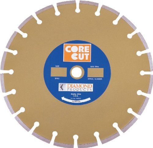 Diamond Products Core Cut 11973 18-Inch by 0.125 by 1-Inch Standard Gold new