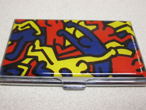 Acme Studio Card Case Keith Haring Colorful People Business Cards Art Archives