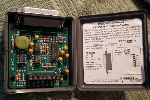 RS232 to RS422 Interface Convertor Line Driver Selling a pair