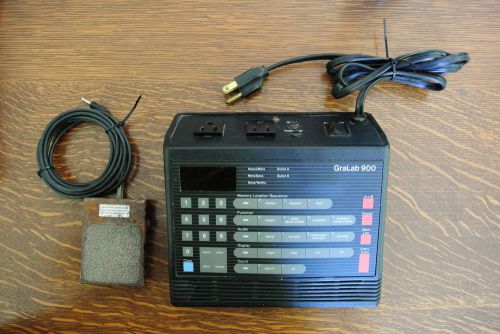 GRALAB 900 PROGRAMMABLE ELECTRONIC TIMER with FOOTSWITCH..