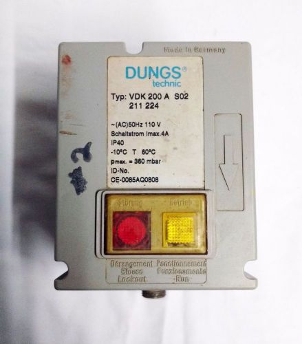 Dungs 211224 valve proving system vdk-200a-s02 for sale