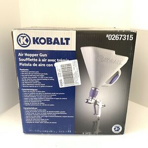 Kobalt Air Hopper Gun Gravity Drywall Hopper Spray Texture Gun #0267315