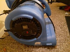 B-Air BA-VP-33-BL  VP-33 Carpet Dryer Floor Blower Fan - Blue
