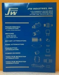 JFW Industries, Inc. 1992 Catalog.