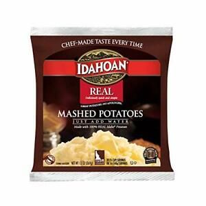 Idahoan Real Mashed Potatoes Made with Naturally Gluten-Free 100% Real Idaho ...