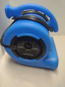 B-Air 1/4HP Air Mover Blower Fan for Water Damage Restoration Carpet Dryer Blue