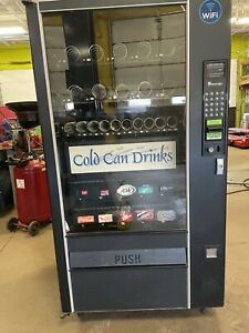 Automatic Products LCM 4 Combination Soda/Snack Vending Machine Canned Soda