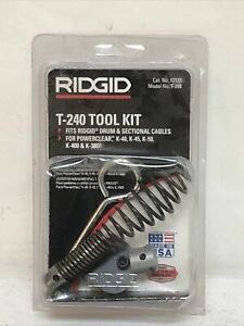 RIDGID 12128 T-240 Tool Set for Drum Machines and Drain Cleaning Machines