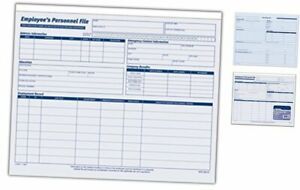 Employees Personnel File Folder, Heavy Card Stock, 11-3/4 x 9-1/2 1 PACK