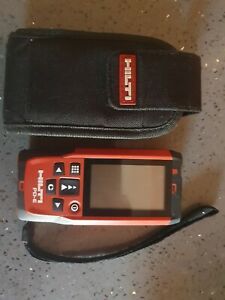 DEAL!! HIlti 2062051 Laser range meter PD-E measuring systems perfect condition.