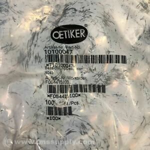 Oetiker 10100047 Bag of 100 Hose Clamp, Steel, Nom.Size. 1-5/8&#034; FNFP