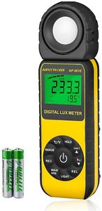 Light Meter AP-881E Light Meter for Plants Illuminance Meter Lux Meters