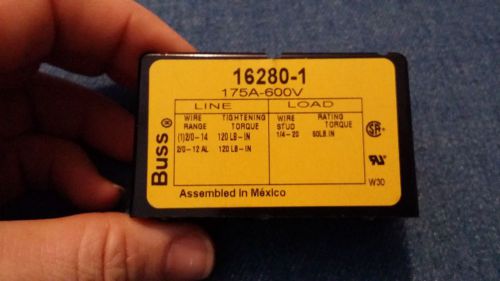 Cooper bussmann 16280-1 connector-stud block, 1-pole, single primary - single for sale