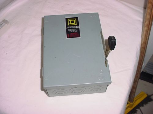 SQUARE D DU321 Switch,Safety,30 A