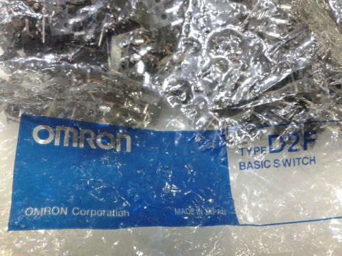 Lot of 1000pcs Omron Limit Basic Switch D2F-FL D2FFL new in bag free ship