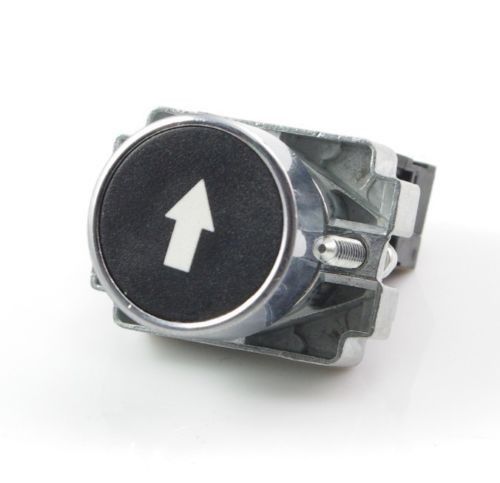 1 n/o xb2ba3351c momentary black flush pushbutton with arrow mark replaces tele for sale