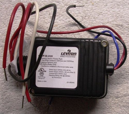 Leviton power pack 230vac - 20a  230v odp20-20 fluorescent for sale