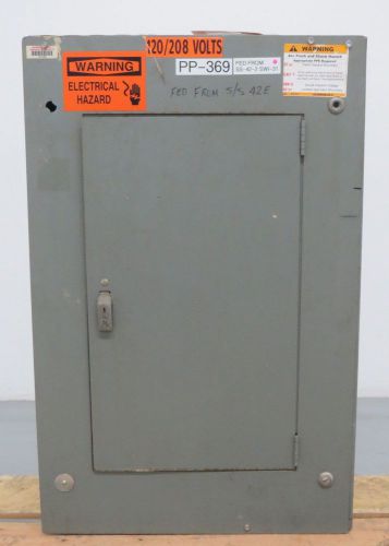 General electric ge dnlab breaker 200a amp 120/208v distribution panel b301281 for sale