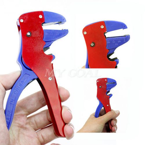 New automatic cable wire stripper cutter adjustable crimping tool 0.2mm? to 3mm? for sale