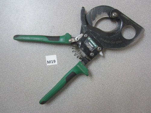 Greenlee 45207 performance ratchet cable cutter for sale