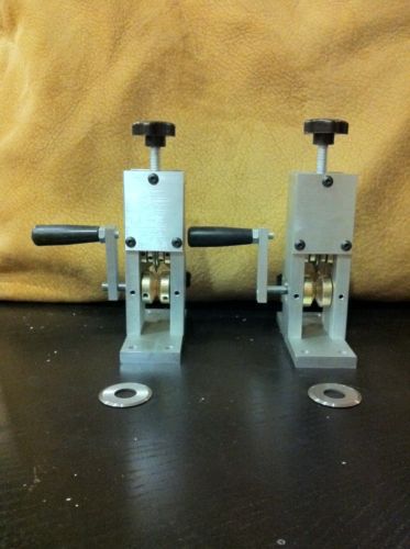 Set of 2 drill operated powered cable wire stripping stripper machines!2 blades for sale