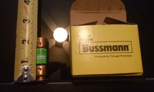 Lot of 10 new Cooper Bussman FRN-R-25 fuses