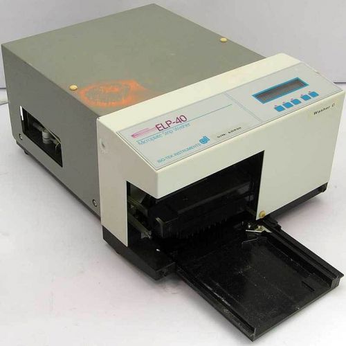 Bio-tek elp-40 programmable microplate strip washer for sale